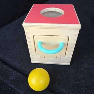 Lovevery Find And Find Drop Box Wooden Baby Toy